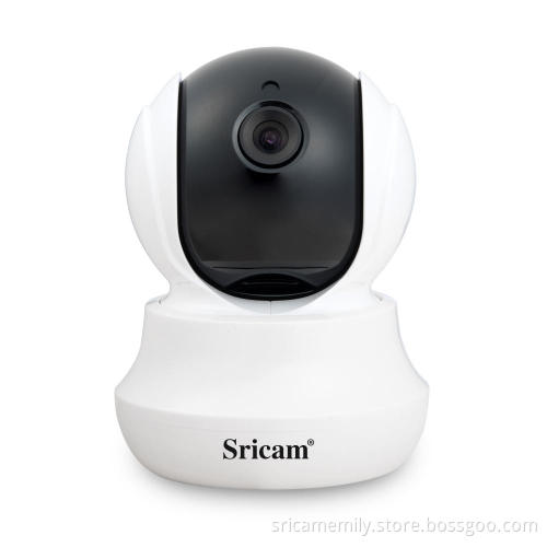 Sricam SP020 OEM/ODM HD 720P Indoor Alarm Promotion Wireless Wifi Metal Glass Lens P2P IP Camera